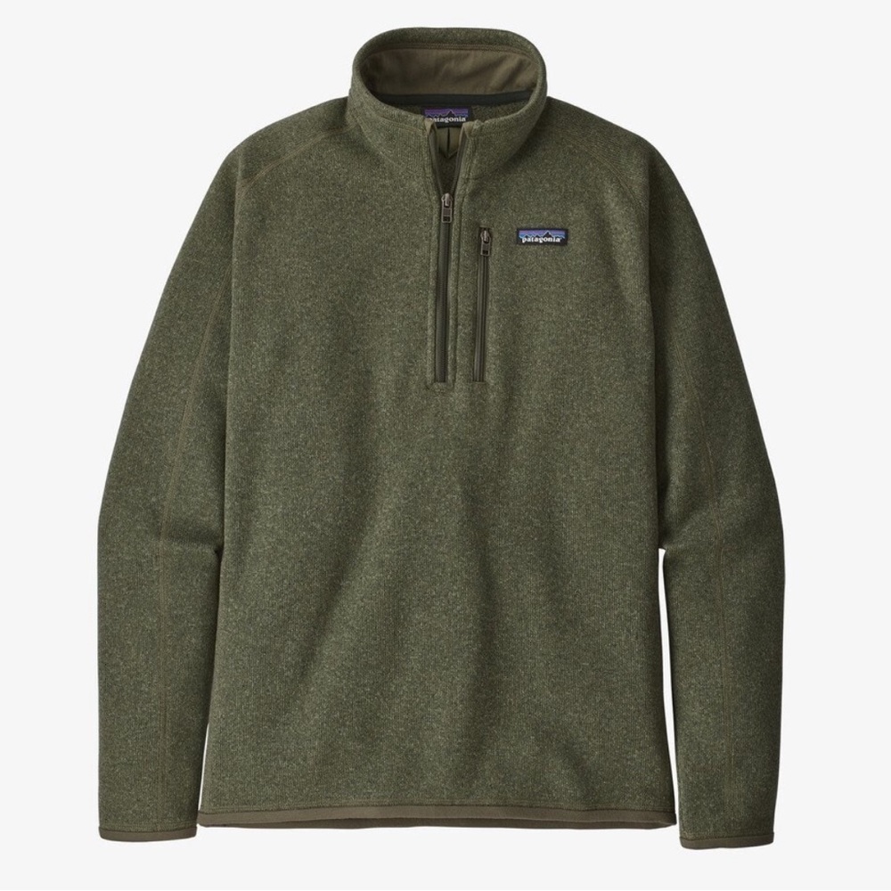 Patagonia Performance Better Sweater 1/4 Zip 25522 Industrial Green Men’s Size M